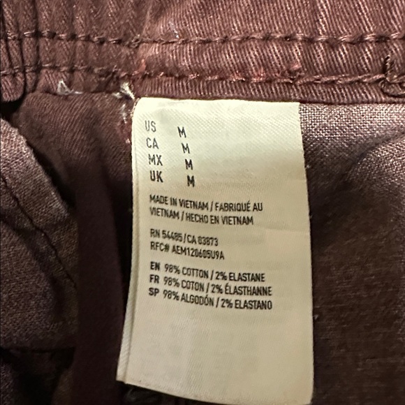 American Eagle Outfitters Core Flex Chinos - Purple - Picture 3 of 4